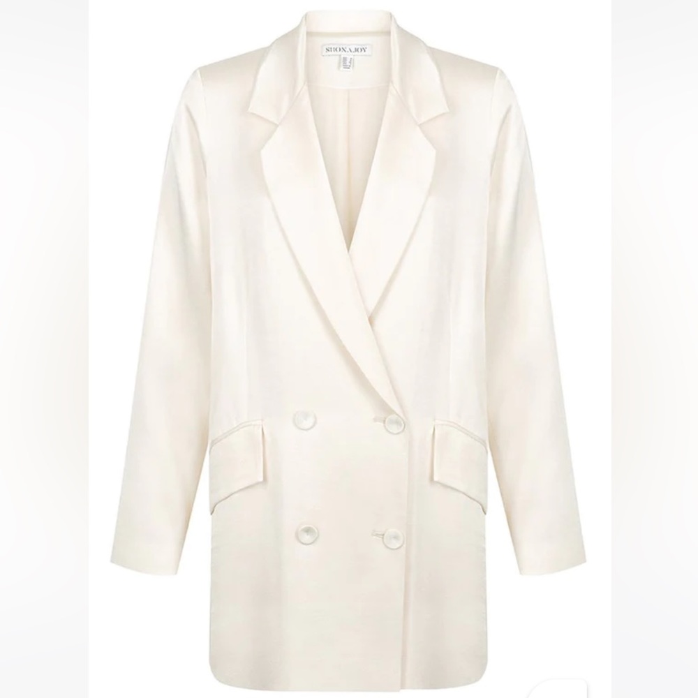 Shona Joy La Lune Double Breasted Blazer
